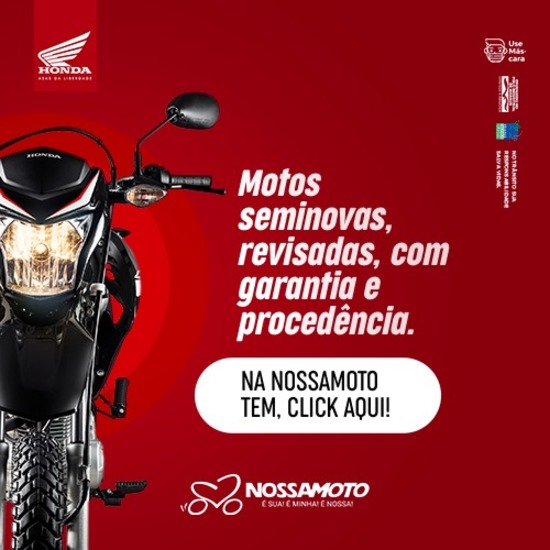 Honda Motos é na Honda NossaMoto