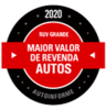Maior Valor de Revenda 2020 (SUV grande)