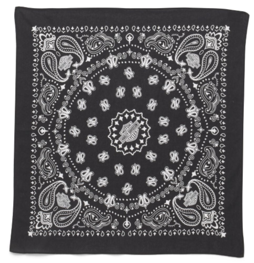 galeria BANDANA AMERICAN HERITAGE BLACK