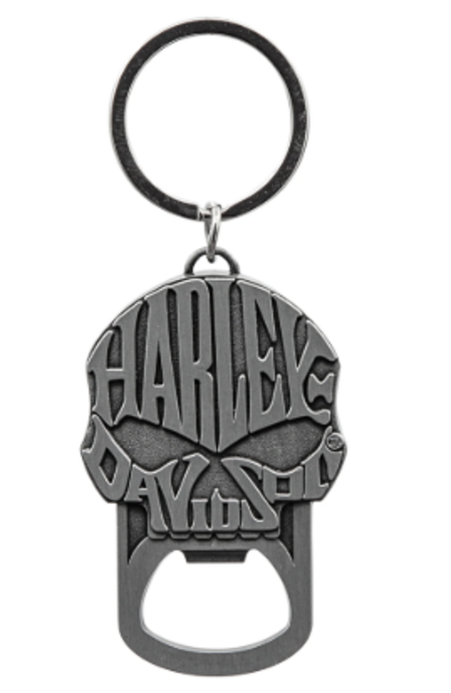 galeria CHAVEIRO ABRIDOR DE GARRAFAS H-D WILLIE G SKULL