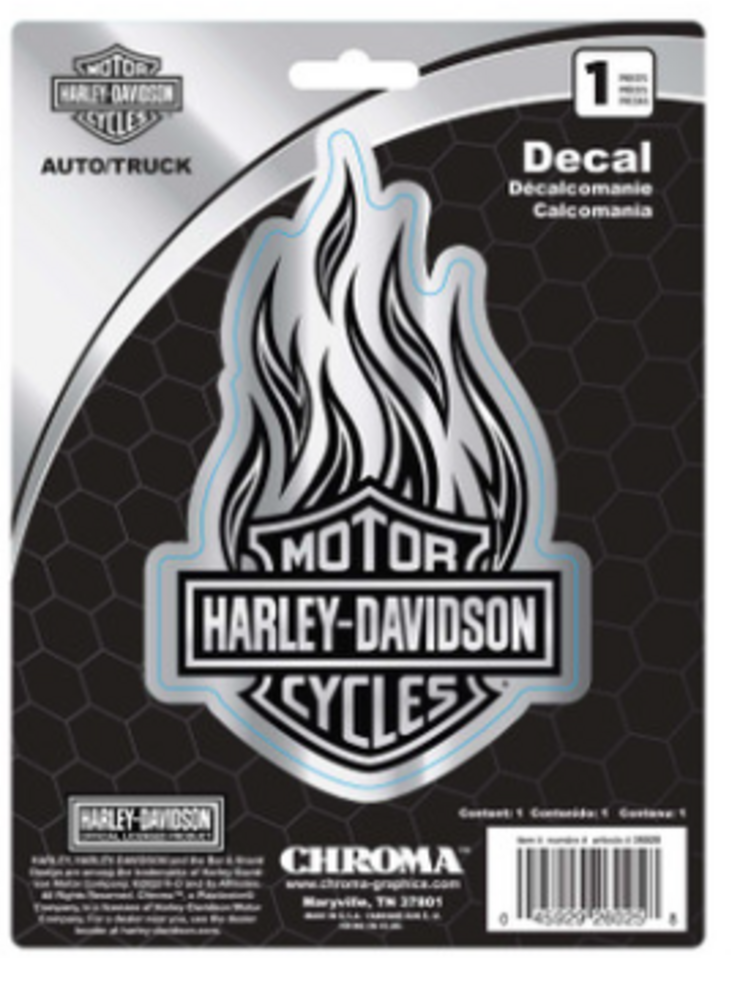 galeria ADESIVO H-D CROMADO H-D FLAMES
