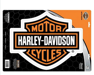 ADESIVO EM VINIL H-D BAR & SHIELD LARGE