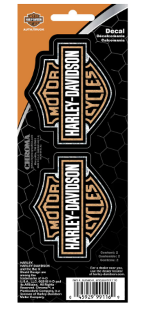 galeria KIT 2 ADESIVOS HOLOGRÁFICOS H-D BAR & SHIELD