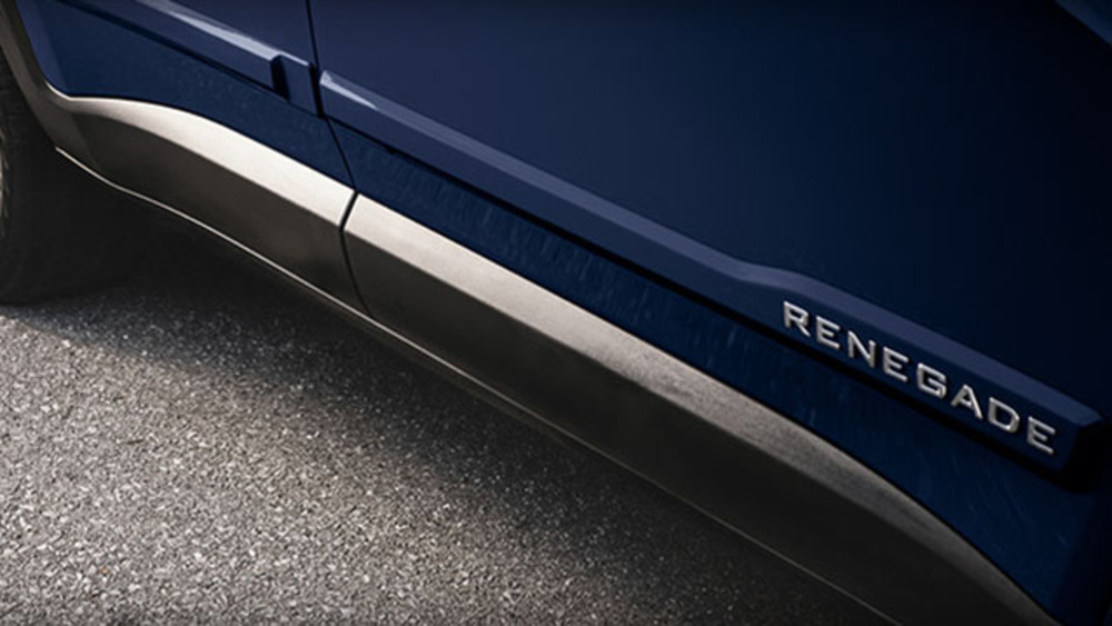 Frisos laterais azul Renegade