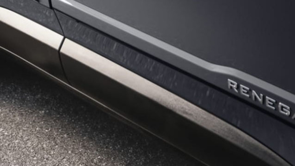 Frisos laterais cinza Renegade 