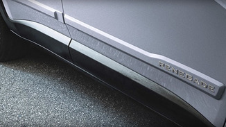 Frisos laterais prata Renegade