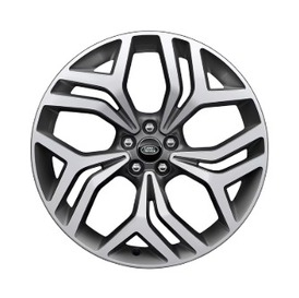  Roda liga leve diamantada aro 21 Range Rover Velar