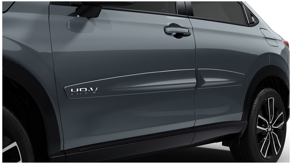 galeria FRISO DE PORTAS COM LOGO - Cinza titanium perolizado