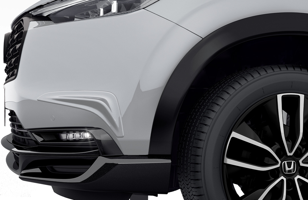 galeria PROTETOR LATERAL DE PARA-CHOQUE FRONTAL - Branco tafetá sólido