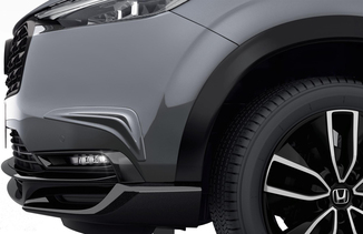 PROTETOR LATERAL DE PARA-CHOQUE FRONTAL - Prata platinum metálico