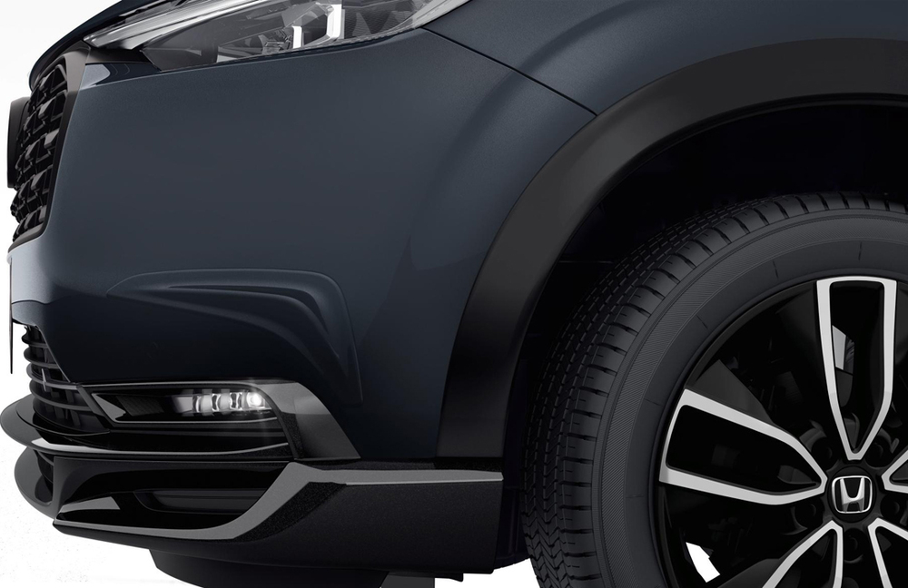 galeria PROTETOR LATERAL DE PARA-CHOQUE FRONTAL - Cinza basalto metálico