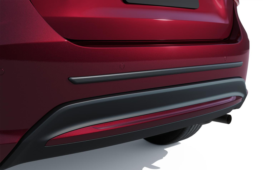 galeria PROTETOR CENTRAL DE PARA-CHOQUE TRASEIRO - BORRACHA