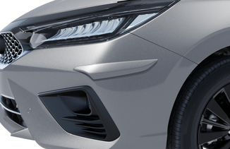 PROTETOR LATERAL DE PARA-CHOQUE FRONTAL - Prata platinum metálico