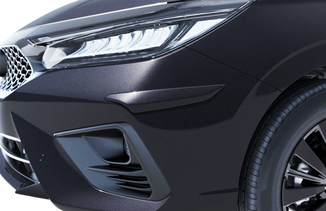 PROTETOR LATERAL DE PARA-CHOQUE FRONTAL - Cinza basalto metálico