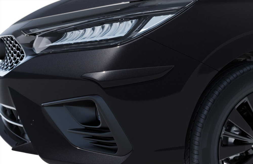 galeria PROTETOR LATERAL DE PARA-CHOQUE FRONTAL - Preto cristal perolizado