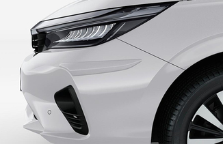 PROTETOR LATERAL DE PARA-CHOQUE FRONTAL - Branco tafetá sólido