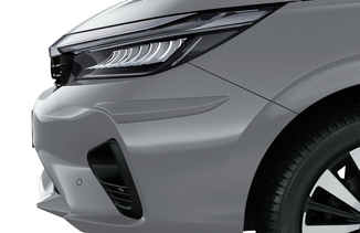 PROTETOR LATERAL DE PARA-CHOQUE FRONTAL - Prata platinum metálico