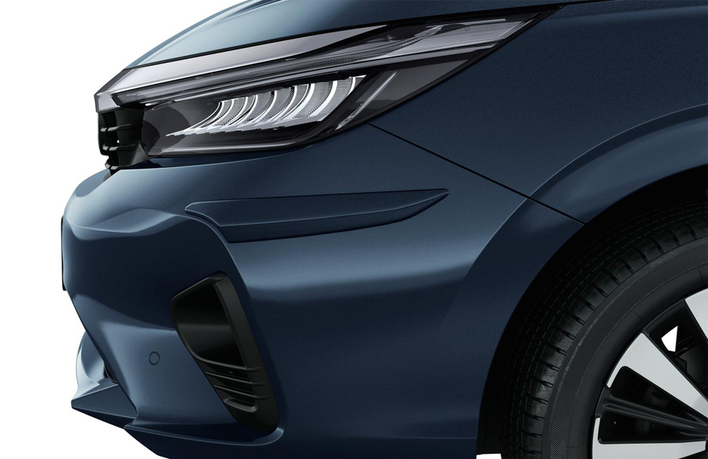 galeria PROTETOR LATERAL DE PARA-CHOQUE FRONTAL - Azul cósmico metálico