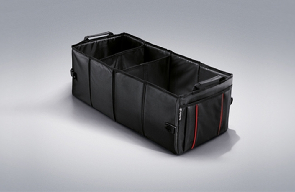 galeria Caixa organizadora de porta-malas com três divisórias