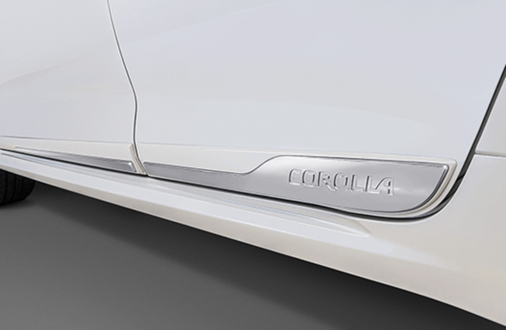 galeria Friso lateral inferior cromado