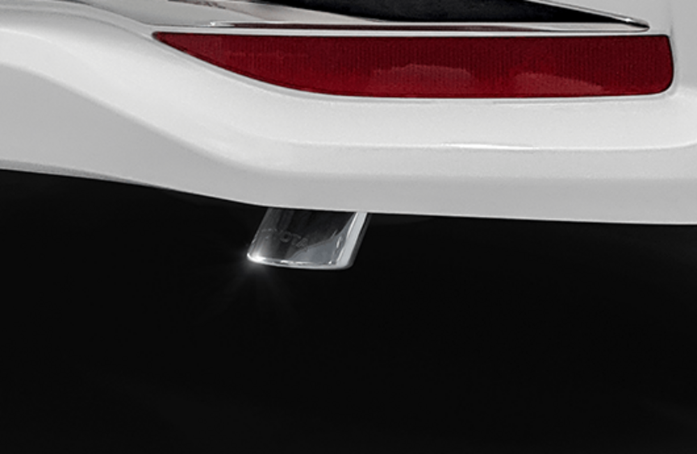 galeria Ponteira de escapamento cromada