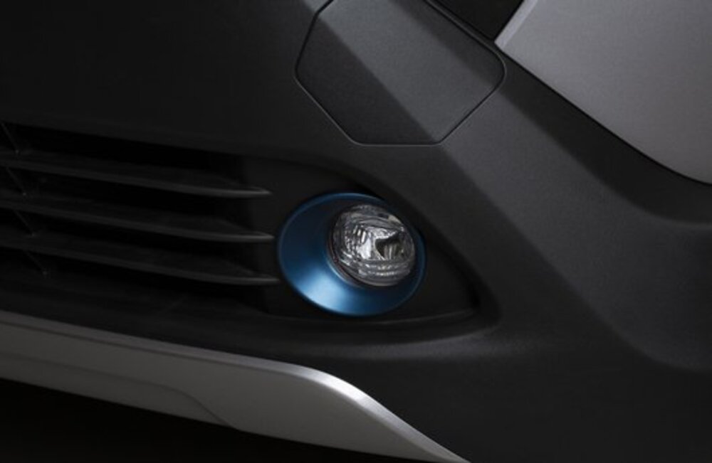 galeria Aplique azul do farol de neblina