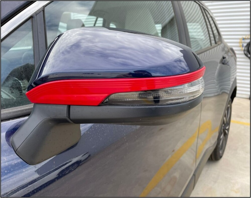 galeria APLIQUE VERMELHO DO RETROVISOR