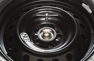 Trava de segurança do estepe