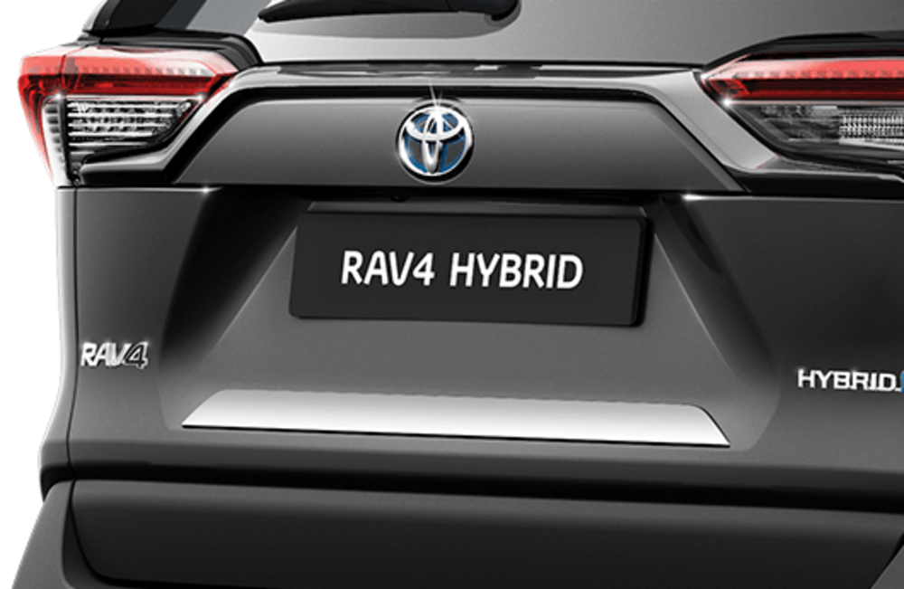 galeria Aplique cromado da tampa do porta-malas