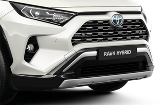 Aplique cromado do para-choque