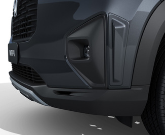 PROTETOR DE PARA-CHOQUE LATERAL FRONTAL CINZA BASALTO M