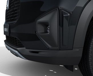 PROTETOR DE PARA-CHOQUE LATERAL FRONTAL PRETO CRISTAL P