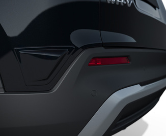 PROTETOR DE PARA-CHOQUE LATERAL TRASEIRO PRETO CRISTAL P