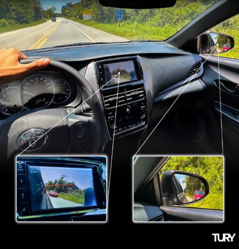 galeria Kit camera submersível com chicote para carreta e carro para multimidia original Toyota