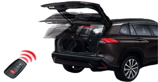 Sistema de abertura e fechamento automático de porta-malas com sensor de pé