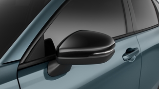 CAPA DE RETROVISOR - PRETA