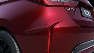 PROTETOR LATERAL DE PARA-CHOQUE TRASEIRO Vermelho supernova