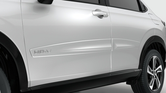 FRISO DE PORTAS COM LOGO - BRANCO TAFETA SÓLIDO