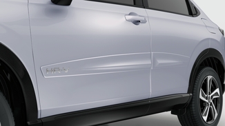 FRISO DE PORTAS COM LOGO - BRANCO TOPÁZIO PEROLIZADO