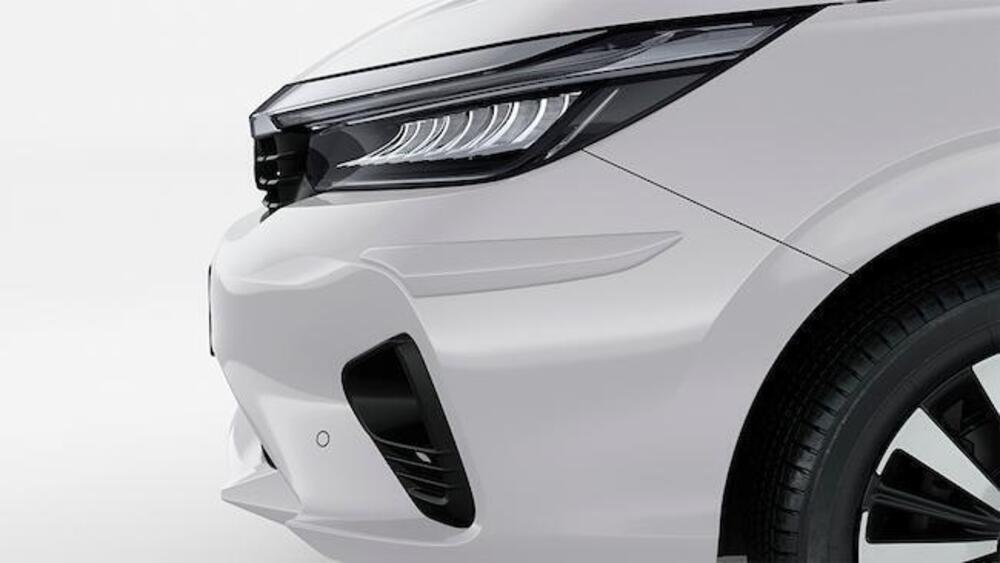 galeria PROTETOR LATERAL DE PARA-CHOQUE FRONTAL Branco tafetá sólido