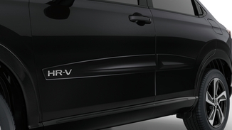 FRISO DE PORTAS COM LOGO - PRETO CRISTAL PEROLIZADO