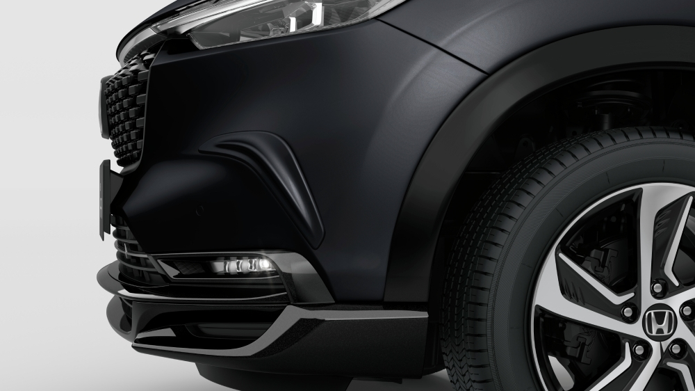 galeria PROTETOR LATERAL DE PARA-CHOQUE FRONTAL - PRETO CRISTAL PEROLIZADO