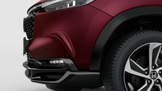 PROTETOR LATERAL DE PARA-CHOQUE FRONTAL - VERMELHO MERCÚRIO PEROLIZADO