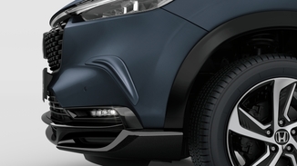 PROTETOR LATERAL DE PARA-CHOQUE FRONTAL - AZUL CÓSMICO METÁLICO