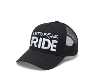 BONÉ MASCULINO H-D "LET'S F**KING RIDE"
