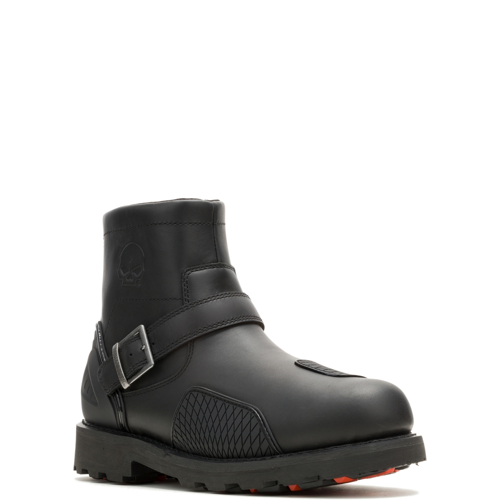 galeria BOTA DE COURO MASCULINA ALTA PERFORMANCE IMPERMEÁVEL SHRADER SKULL