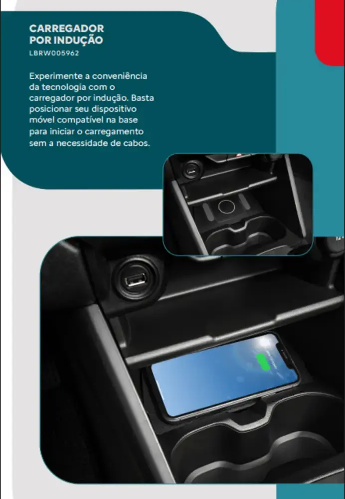 galeria Carregador por indução