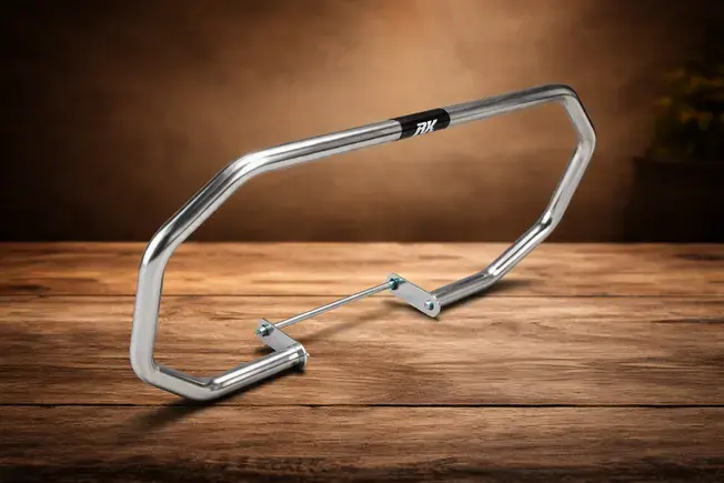 Protetor do motor, Octógono, prata