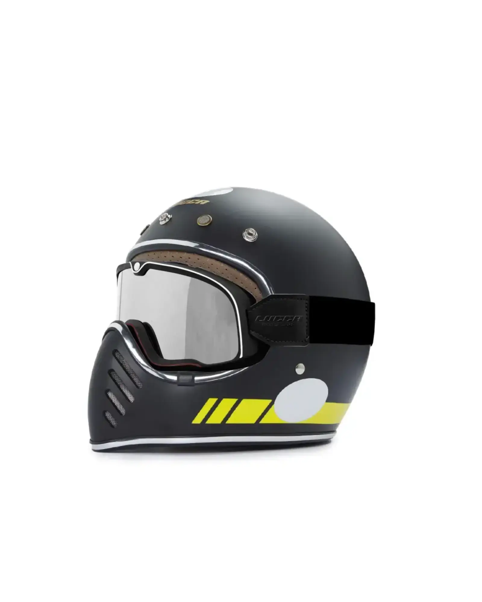 galeria CAPACETE LUCCA MAGNO-X LINE YELLOW
