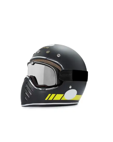 CAPACETE LUCCA MAGNO-X LINE YELLOW